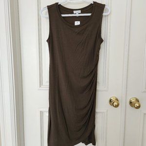 AVLN STUDIO Lane Ruched Knit Fitted Dress | Small